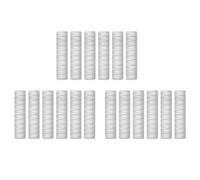 ISTOVO Filtro de agua de sedimentos de cuerda de 10 micrómetros, paquete de 18, filtración de sedimentos para toda la casa, universal