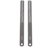 ISTOVO Guitarra Extractor De Trastes Herramienta De Reparación De Diapasón De Diapasón Protector Placa De Acero Condensador De Medida Luthier