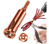 ISTOVO Herramienta Universal para Trenzar Cables, Pelacables y de Cables, Accionada por Taladro