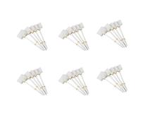 ISTOVO Herramientas de Plantación de Jardines 300 Unids Bonsai de Plástico Etiquetas de Plantas Etiquetas de Jardín Tipo T Hacia Arriba Marcadores Vivero Hacia Arriba