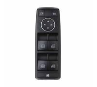 ISTOVO Interruptor Elevación Ventana para W176 A Class 2013-2018 1669054300 1669054400 2049058202, Coche Botonera Elevalunas Botón Control Ventana Eléctrico Regulador Accesorio,B/Six Buttons