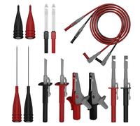 ISTOVO JT0090 Kit de Cables de Prueba para Multímetro Juego de Sondas Eléctricas Digitales Precisión Mejorada para Pruebas Eléctricas