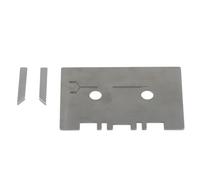 ISTOVO Juego de Cauge de Casete Kit de Calibre Guía de Alta Precisión de Alineación Mecánica con Barra de Retención de 2 Piezas Aleación de Aluminio Fácil de Instalar