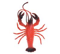 ISTOVO Langosta de Modelo Simulacion Langosta de Juguetes para Ninos - Rojo