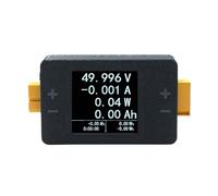 ISTOVO Medidor de Potencia XT60 8-150 V 25 A, Amperímetro Bidireccional, Comprobador de Capacidad de Voltaje de Batería de Avión para Pruebas de Batería LIPO