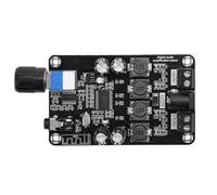 ISTOVO Módulo Amplificador de Clase D DC12V-24V 50Wx2 Amplificador de Audio Estéreo HiFi Bluetooth 5.0 Volumen Ajustable