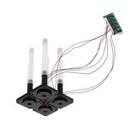 ISTOVO Módulo Humidificador de Cuatro Pulverizaciones, Placa de Control del Atomizador DIY, Placa de Circuito del Controlador, Riego de 1 A 4 Plantas, Gran Volumen de Niebla