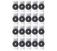 ISTOVO Paquete de 20 clips de montaje insonorizados para aislamiento acústico para estudio de grabación, equipo acústico para pared y techo