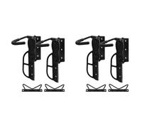 ISTOVO Paquete de 4 Soportes Giratorios para Bicicletas, para Montaje en Pared en Garaje, para Guardar Bicicletas en Garaje, Vertical