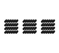 ISTOVO Paquete de 72 Mini Espuma Parabrisas Solapa Auriculares Micrófono Esponja Mini Espuma Cubierta Escudo Protección para Lavalier y Micrófono de Solapa