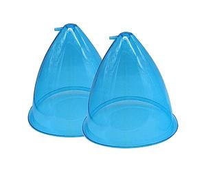ISTOVO Par de Copas de Aumento de Senos Size de 25 cm XXXL para Dispositivo de SuccióN al VacíO Pecho de GlúTeo Femenino Colombiano Americano Europeo