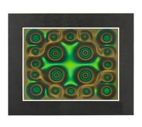 ISTOVO PelíCula de VisualizacióN MagnéTica, PelíCula de VisualizacióN de Campo MagnéTico Verde de 6X4 Pulgadas, Pantalla de Flujo MagnéTico, Detector de Campo MagnéTico, Reutilizable