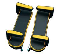 ISTOVO Seis Dedos para, Controlador, Capacitancia, Gatillo de Juego MóVil Ajustable, BotóN L1R1, Mando de Juego, Agarre de Palanca de Mando, Amarillo