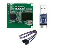 ISTOVO Sensor de Radar MmWave LD6001C de 60 GHz + Placa CH340 Módulo de Sensor de Estadísticas de Flujo de Pasajeros Sensor de Presencia de Entrada/Salida