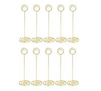 ISTOVO Soportes para NúMeros de Mesa 10 Piezas - Soporte de Tarjetas de Lugar de 8.75 Pulgadas Soportes de NúMeros de Mesa Altos para RecepcióN de GraduacióN de Banquete de Boda