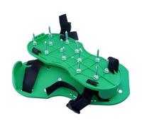 ISTOVO Zapatos Aireadores de Césped Mejorados, Zapatos con Púas para Jardín, Zapatos con Correa Resistente para Airear el Césped del Jardín, Herramienta con Púas para Airear el Suelo.