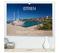 Istrien - Küsten, Städte und Inselträume (hochwertiger Premium Wandkalender 2027 DIN A2 quer), Kunstdruck in Hochglanz: Monat für Monat entführt diese ... mediterranem Licht und adriatischem Flair.