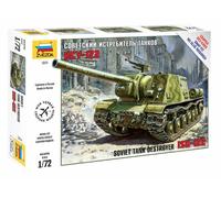 ISU-122 Sov.self Propulsado Gun WWII Soviet Tanque Destroyer Plástico Kit 1:72