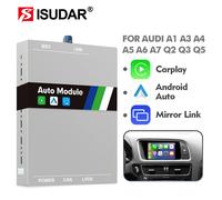 ISUDAR-adaptador Carplay inalámbrico de Apple, módulo automático Android para AUDI A1, Q3, sistema MMI 2G con espejo de pantalla de 5,8 pulgadas y 6,5 pulgadas A1 Q3 MMI 2G