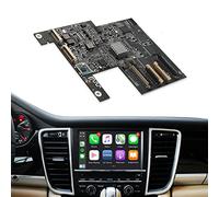 ISUDAR Módulo inalámbrico Carplay Android Auto Box para Porsche Panamera Cayenne Macan Cayman Boxster 911918 PCM 3.1 Música Video Mirror Link Soporte Cámara Control del Volante Mantenga autorradio