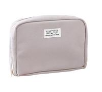 iSuperb Estuche Escolar Grande Lápices Bolsa de lápiz Organizador de Papeleria Estuche para Lápices Papelería de Oficina Utiles Escolares Plumier Pencil Case para Niñas (Gris)