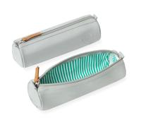 iSuperb Estuche para adolescentes, estudiantes, teléfono móvil, de pie, estuche grande, soporte para lápiz, estuche escolar, estuche escolar, estuche para niñas, estuche para lápices, Verde, Estuche