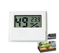 isuratore di umidità per rettili, Igrometro Digitale, Misuratore di Umidità, Monitor di Temperatura e Umidità per Casa, Asilo, Terrario, Incubatrice, Serra - Batteria Inclusa