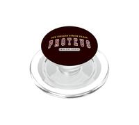 ISV Cicada Swim Team Funny Subnautical Diving Design PopSockets PopGrip para MagSafe