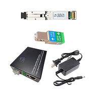 iszo 1 juego 2.5G ONU con convertidor de medios 2.5G, modo puente, módem 2.5G, GPON/EPON/XPON Stick ONU, conector SC UPC/APC, soporte MAC/SN/LOID Modificar, módulo DDM PON, herramientas FTTH