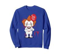 It (2017) You'Ll Float Too Sudadera, Unisex para Adultos, Azul Real, XL