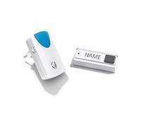 IT-7000 - Juego de gong inalámbrico con luz intermitente azul