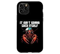 It Aint Gonna Suck Itself Gorra de Cangrejo de río Langosta Hombres Mujeres Carcasa para iPhone 11 Pro