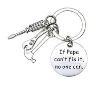 It Can with if Chain Fathers Fix No Day Key Charms Dad Cant Tool Llaveros, C, Talla única