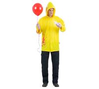 IT Capítulo 2 Disfraz De Georgie Payaso Con Impermeable Amarillo Para Adultos
