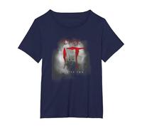 IT Chapter 2 Come Back and Play Camiseta, Mujer Tallas Grandes, Azul Marino, 3XL Grande