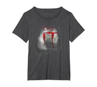 IT Chapter 2 Come Back and Play Camiseta, Mujer Tallas Grandes, Jaspeado Oscuro, 5XL Grande