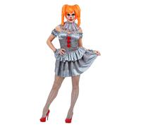 It Chapter 2 , Pennywise Mini Vestido Disfraz Adulto