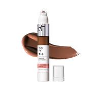 IT Cosmetics, Do It All Radiant Concealer, Corrige, Ilumina y Rellena la Piel, Larga Duración, Antiojeras, Tez Luminosa, Formulado con Sérum Multivitaminas, 7 ml, Tono: Deep Neutral 615