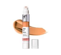 IT Cosmetics, Do It All Radiant Concealer, Corrige, Ilumina y Rellena la Piel, Larga Duración, Antiojeras, Tez Luminosa, Formulado con Sérum Multivitaminas, 7 ml, Tono: Tan Neutral 410