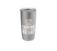 IT Department We Are Here To Help Programmer Jokes - Vaso térmico de acero inoxidable de doble pared