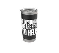 IT Department We Are Here To Help Programmer Jokes |- Vaso térmico de acero inoxidable de doble pared