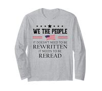 It Doesn't Need to Be Rewritten Constitution US We People Manga Larga