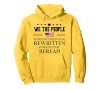 It Doesn't Need to Be Rewritten Constitution US We People Sudadera con Capucha