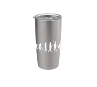 IT G volution Of Man Programador de computadora Vaso térmico de acero inoxidable de doble pared