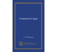It happened in Egypt