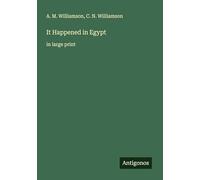 It Happened in Egypt: in large print