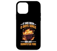It Has Been 0 Days Since Our Last Dumpster Fire Carcasa para iPhone 12 mini