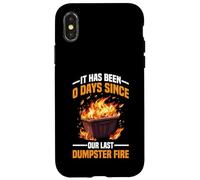 It Has Been 0 Days Since Our Last Dumpster Fire Carcasa para iPhone X/XS