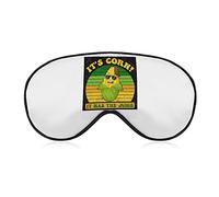 It Has The Juice It's Corn Sleep Masks Eye Cover Blackout con correa elástica ajustable Night Blindfold para mujeres, hombres, yoga, viaje, siesta