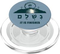 It is Finished - Hebrew Passover Easter Jesus Empty Tomb PopSockets PopGrip para MagSafe